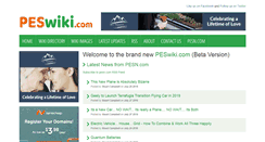 Desktop Screenshot of peswiki.com